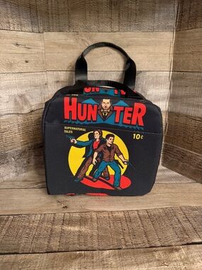 Unbranded Black Graphic Men’s Carry Bag - Hunter Comic Design